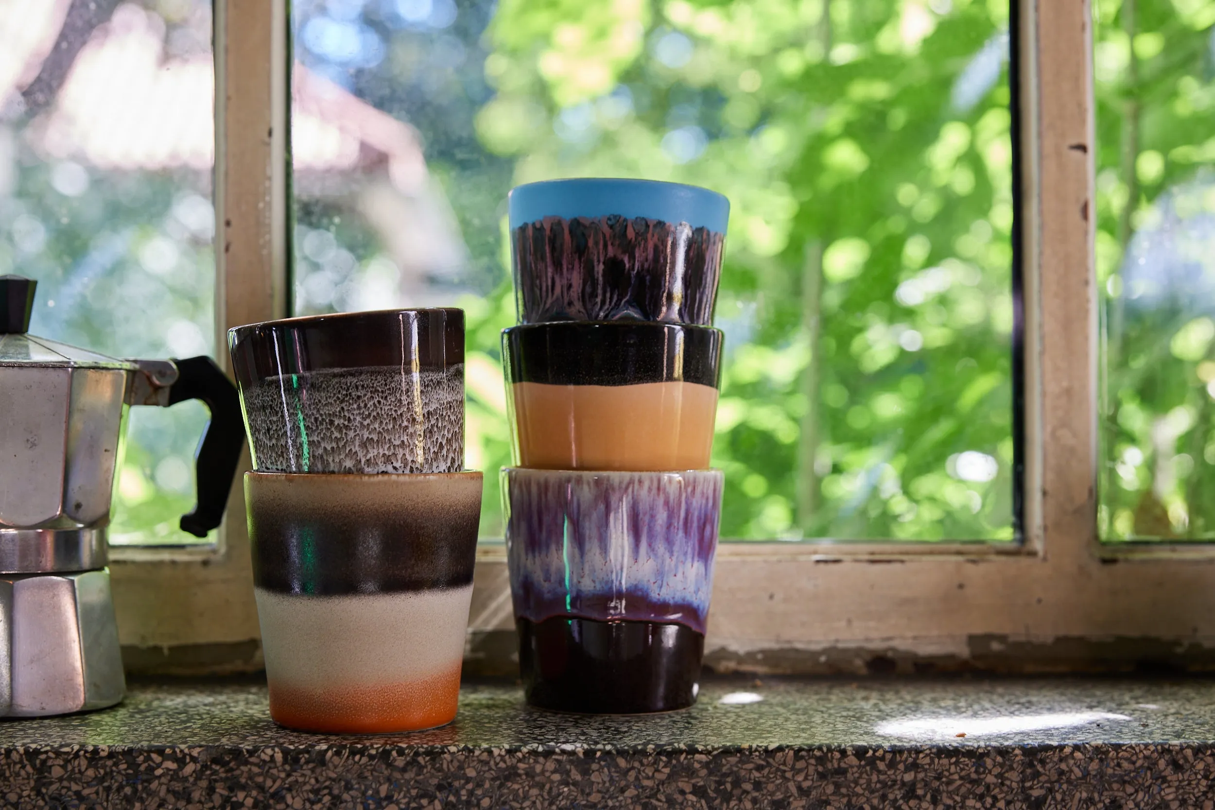 70s Ceramics: Coffee Mug Rock On