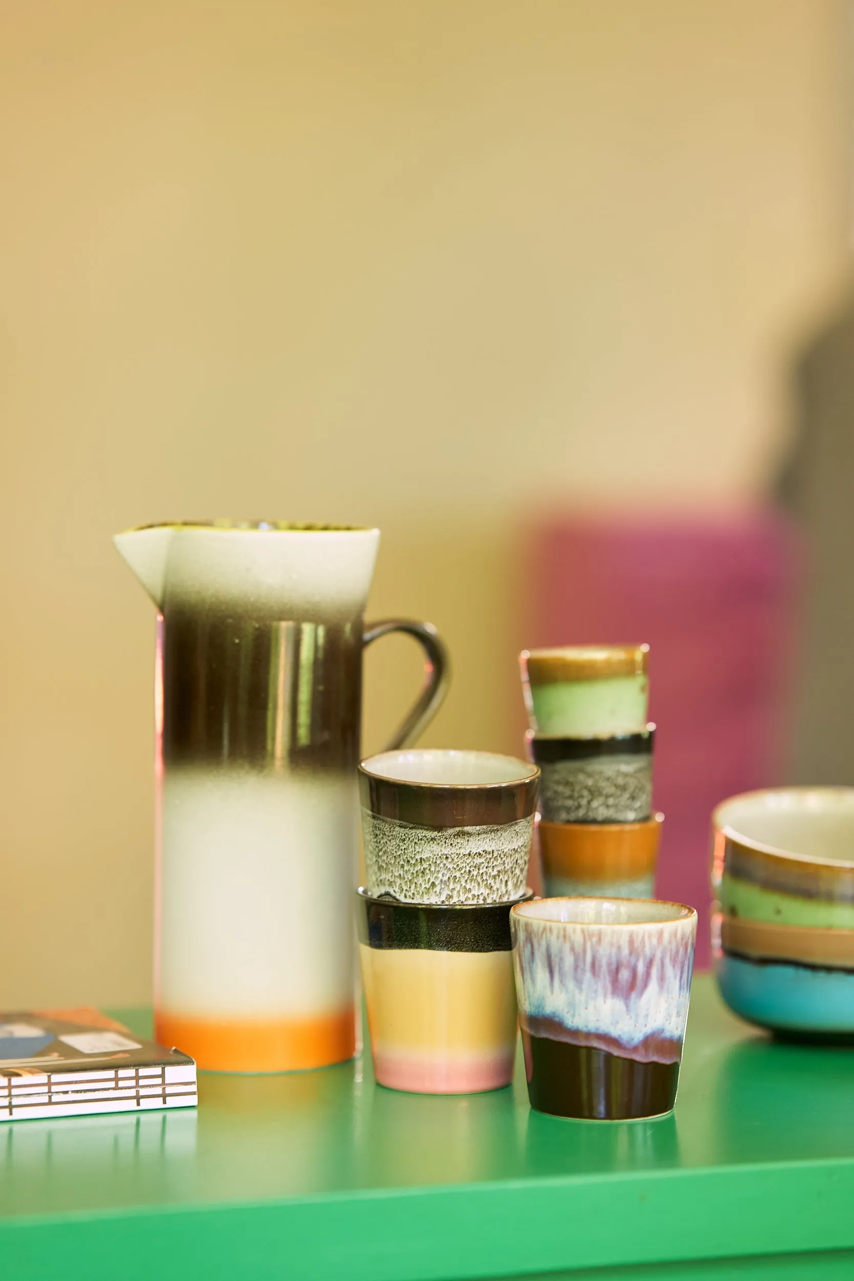 70s Ceramics: Coffee Mug Rock On