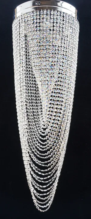 8500/35/6B Casio 100cm Flush Light Polished Chrome