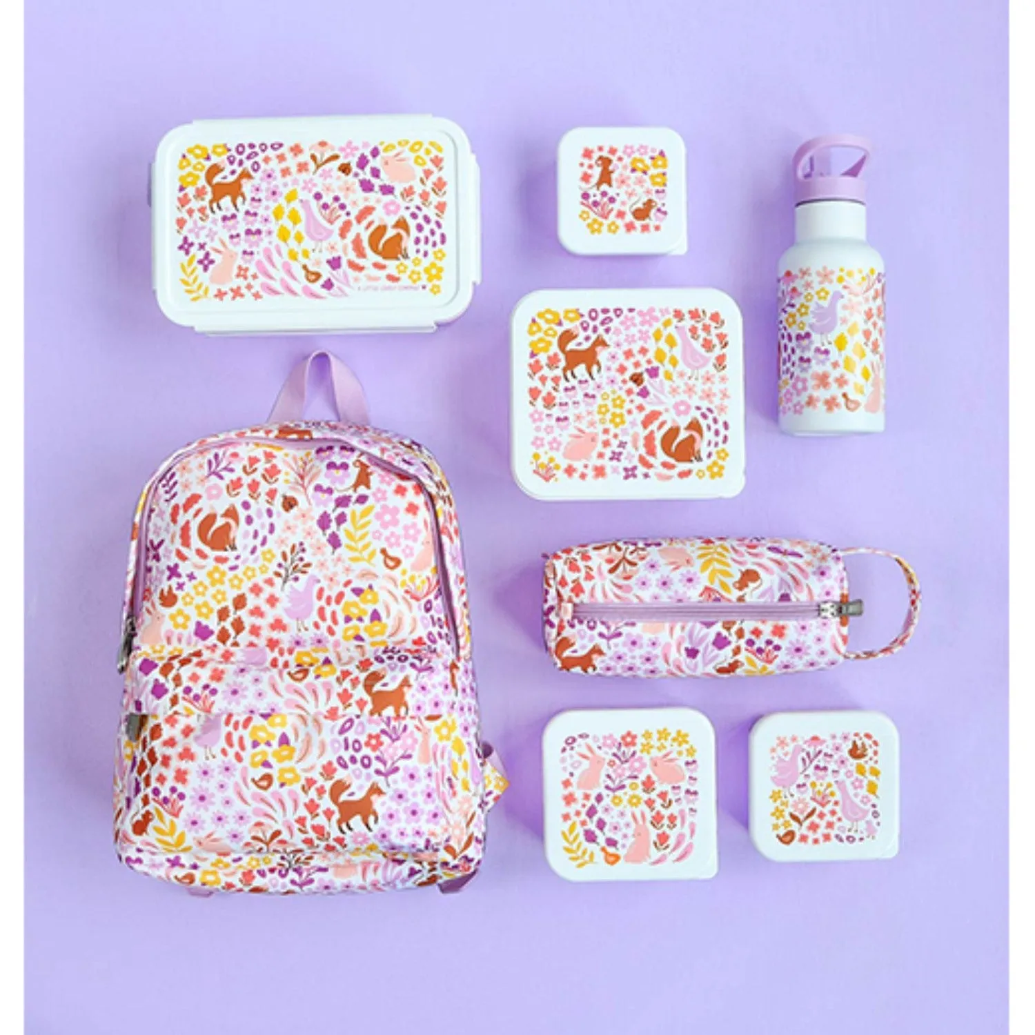 A Little Lovely Company Flower Garden Pencil Case