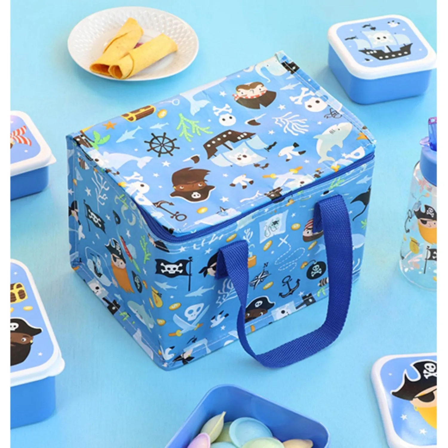 A Little Lovely Company Pirates Cooler Bag