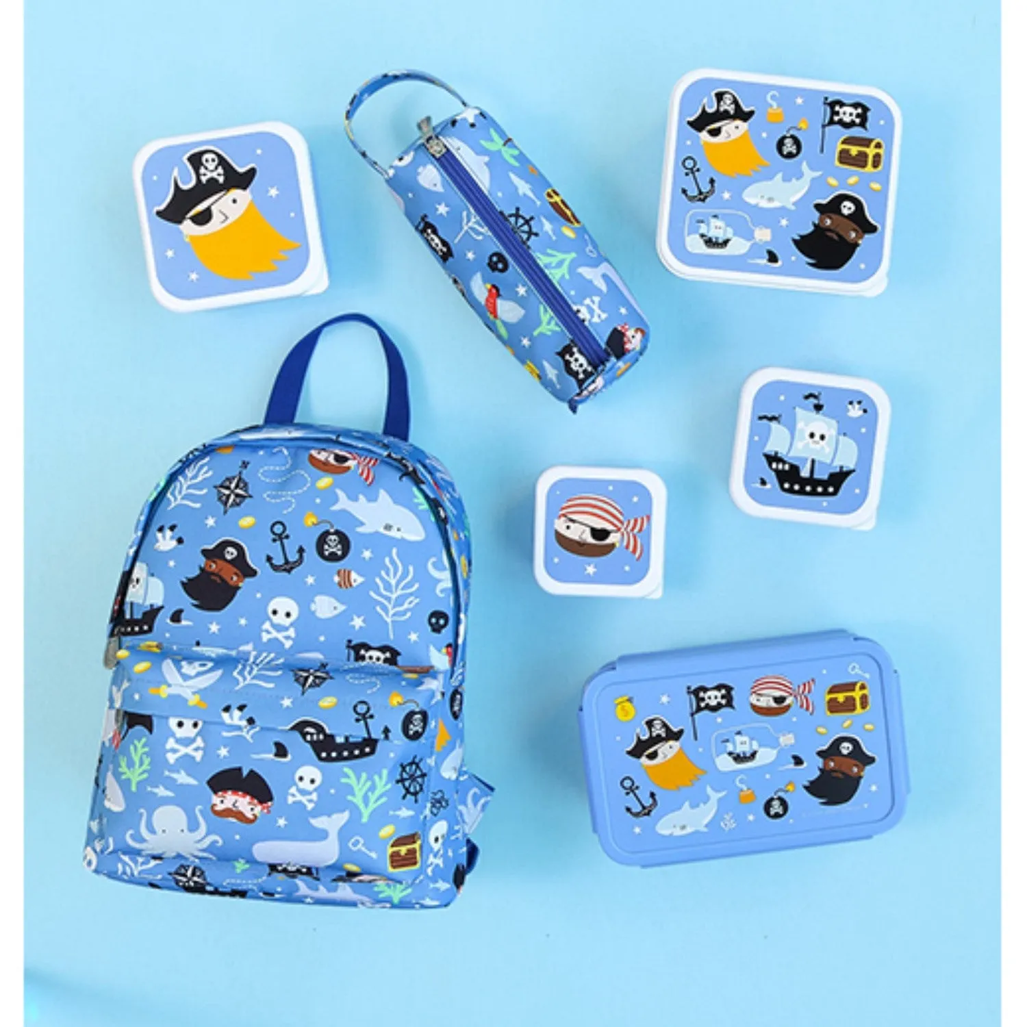 A Little Lovely Company Pirates Pencil Case