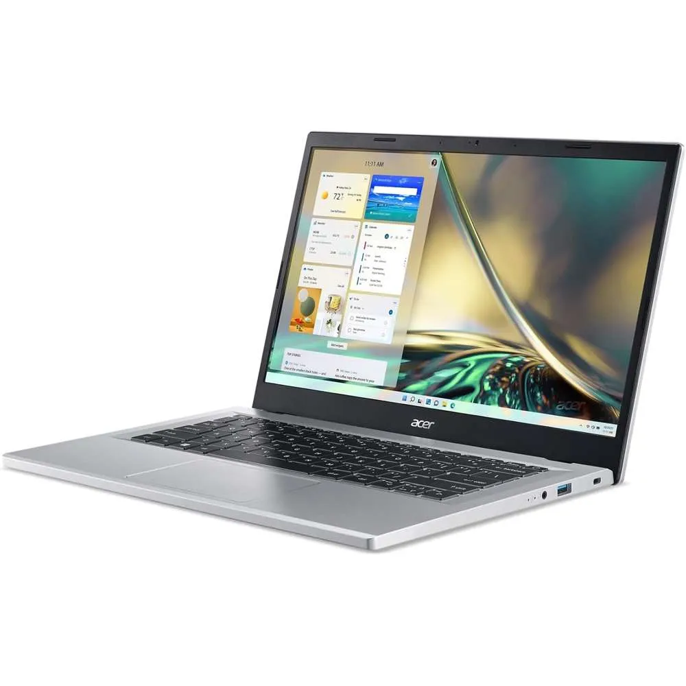 Acer Aspire 3 14" Ryzen 5 8GB 512GB SSD Windows 11 Home Silver