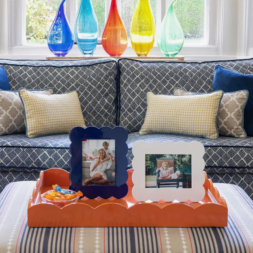 Addison Ross | Scallop Lacquer Picture Frame
