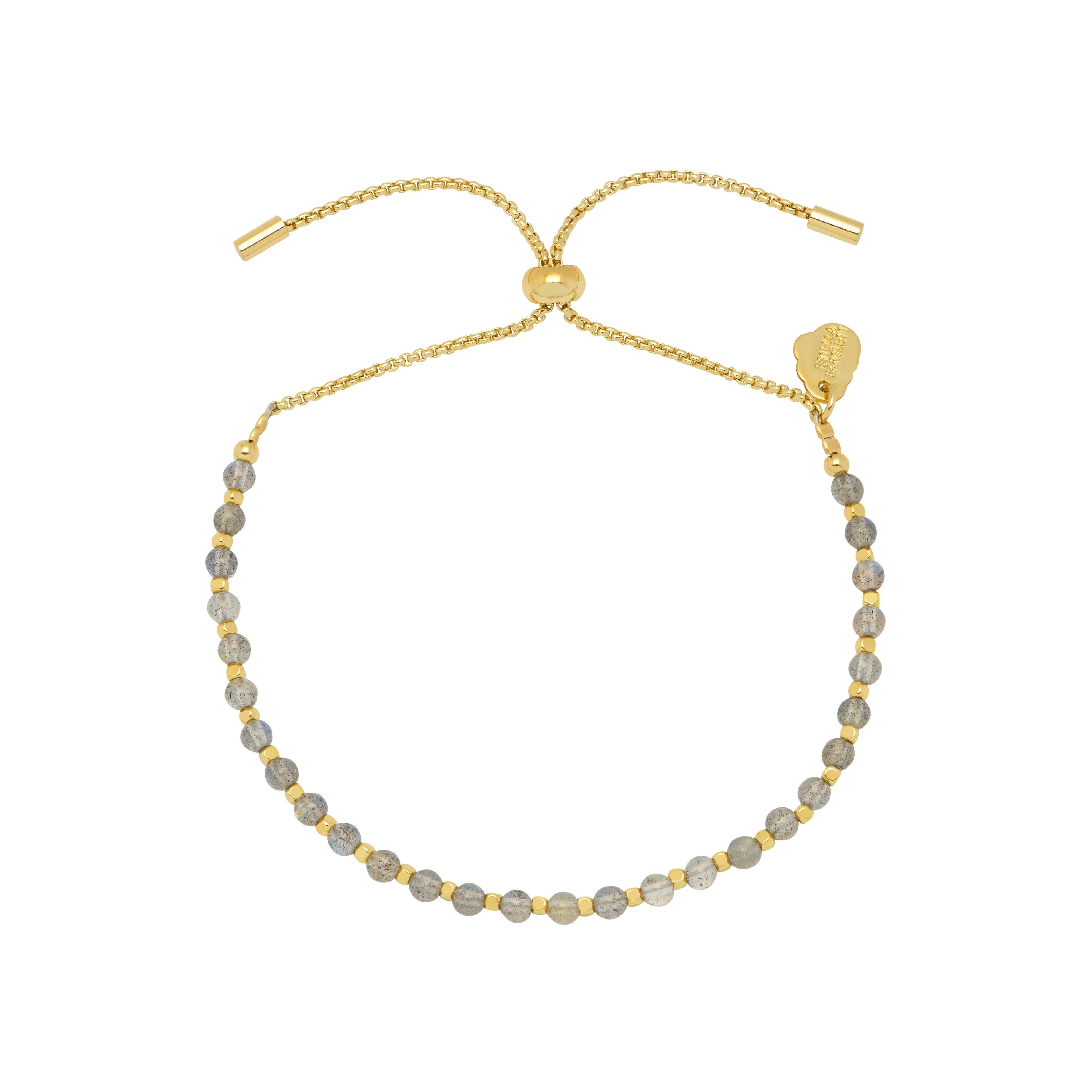 Amelia Labradorite Bracelet | Gold Plated