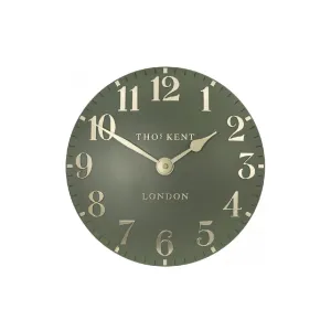 Arabic Wall Clock | Lichen Green | 12''