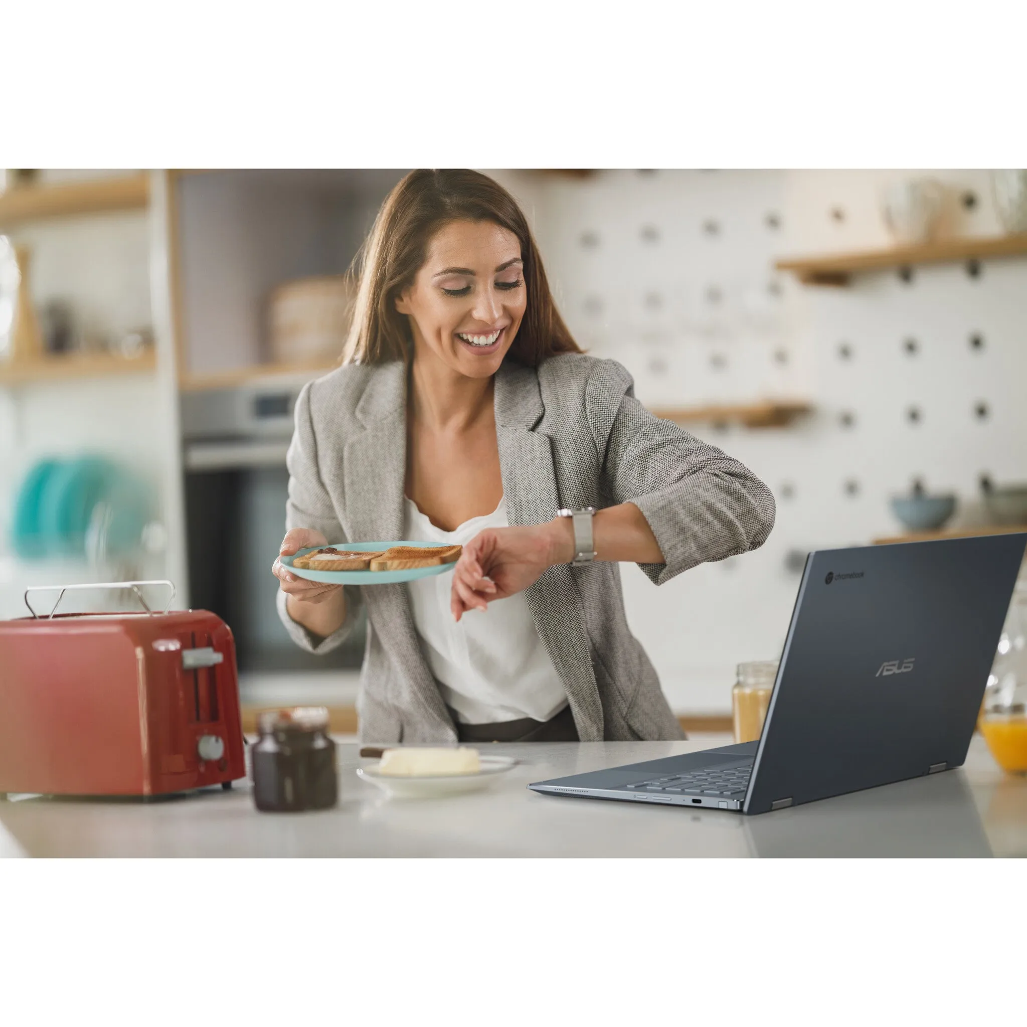 ASUS Chromebook Flip CX5 CX5400FMA-AI0112 14" Chromebook - Intel Core i7-1160G7, 8GB RAM, 512GB SSD, Touchscreen, ChromeOS, Blue