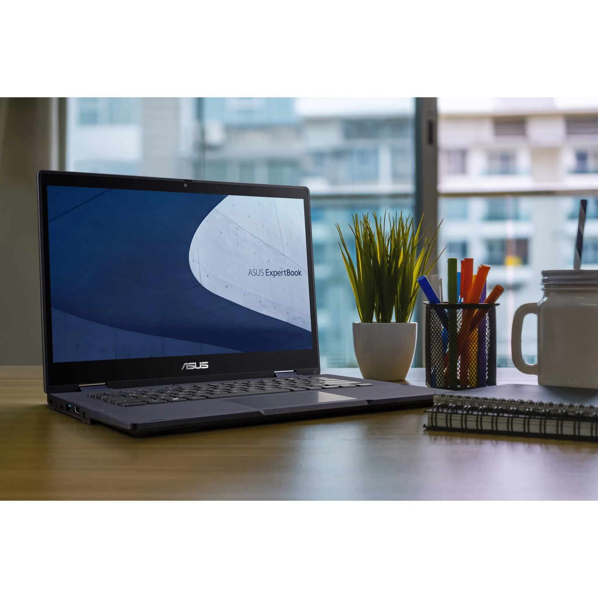 ASUS ExpertBook B3 Flip B3402FEA 14" 2-in-1 Laptop - Intel Core i5-1135G7, 8GB RAM, 256GB SSD, Touchscreen, Windows 11 Pro, Black