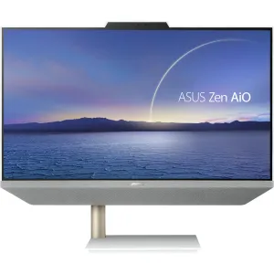 ASUS Zen AiO 24 A5401WRAK-WA054T Intel Core i3 i3-10100T 60.5 cm (23.8") 1920 x 1080 pixels All-in-One PC 8 GB DDR4-SDRAM 1.13 TB HDD SSD Windows 10 Home Wi-Fi 5 (802.11ac) White