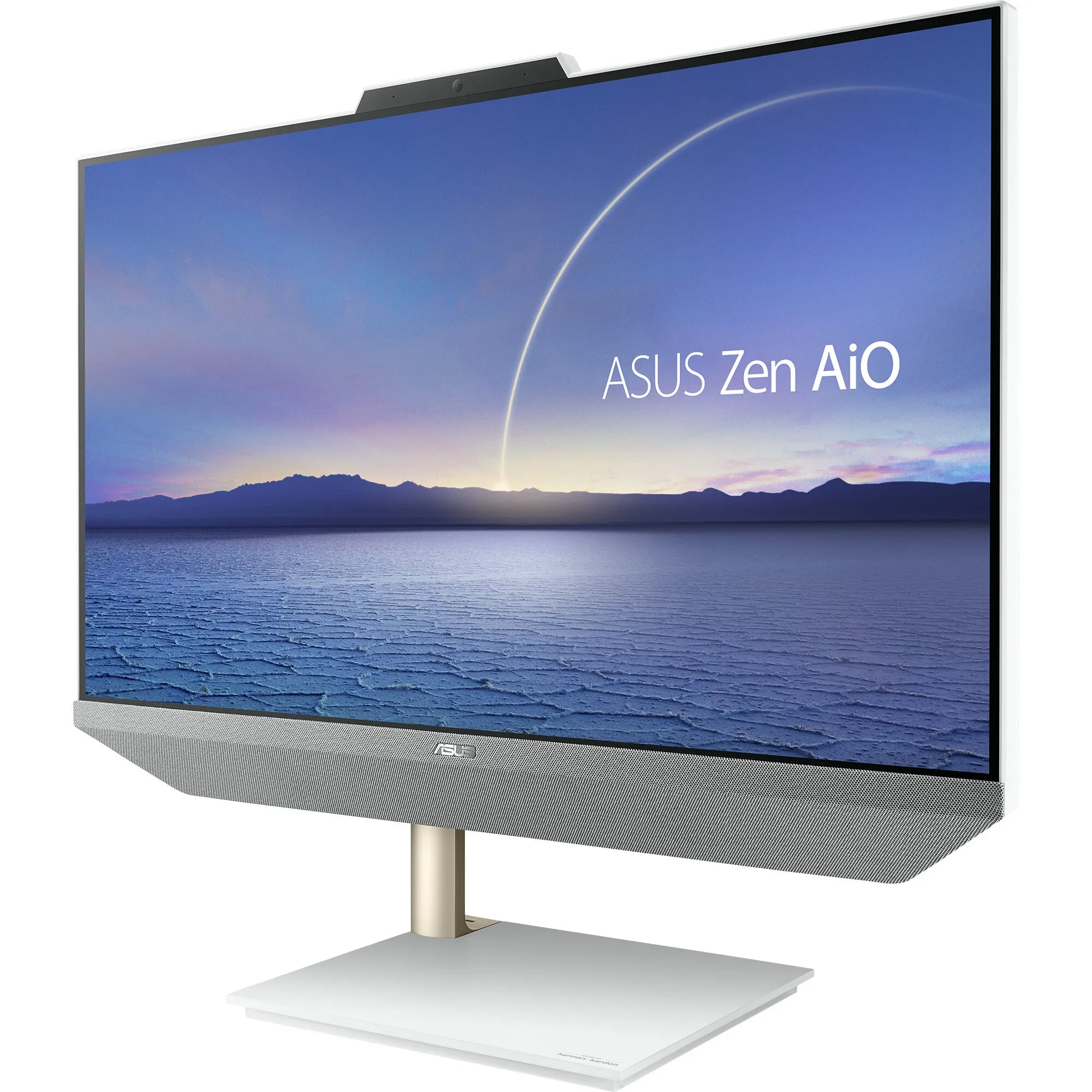 ASUS Zen AiO 24 A5401WRAK-WA054T Intel Core i3 i3-10100T 60.5 cm (23.8") 1920 x 1080 pixels All-in-One PC 8 GB DDR4-SDRAM 1.13 TB HDD SSD Windows 10 Home Wi-Fi 5 (802.11ac) White