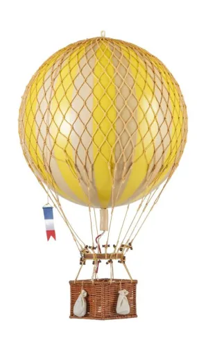 Authentic Models Royal Aero Balloon Model, True Yellow, ø 32 Cm