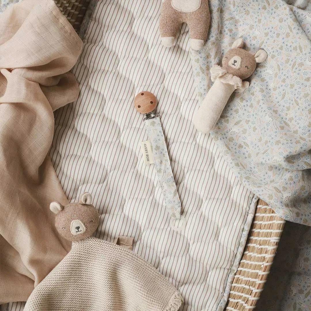 Avery Row Pacifier Holder - Nature Trail