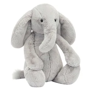 Bashful Luxe Elephant Thuddeus Soft Toy | Big
