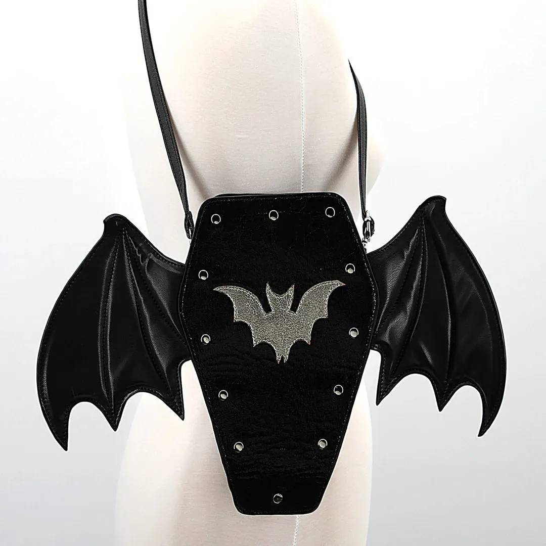 Bat Coffin Convertible Backpack