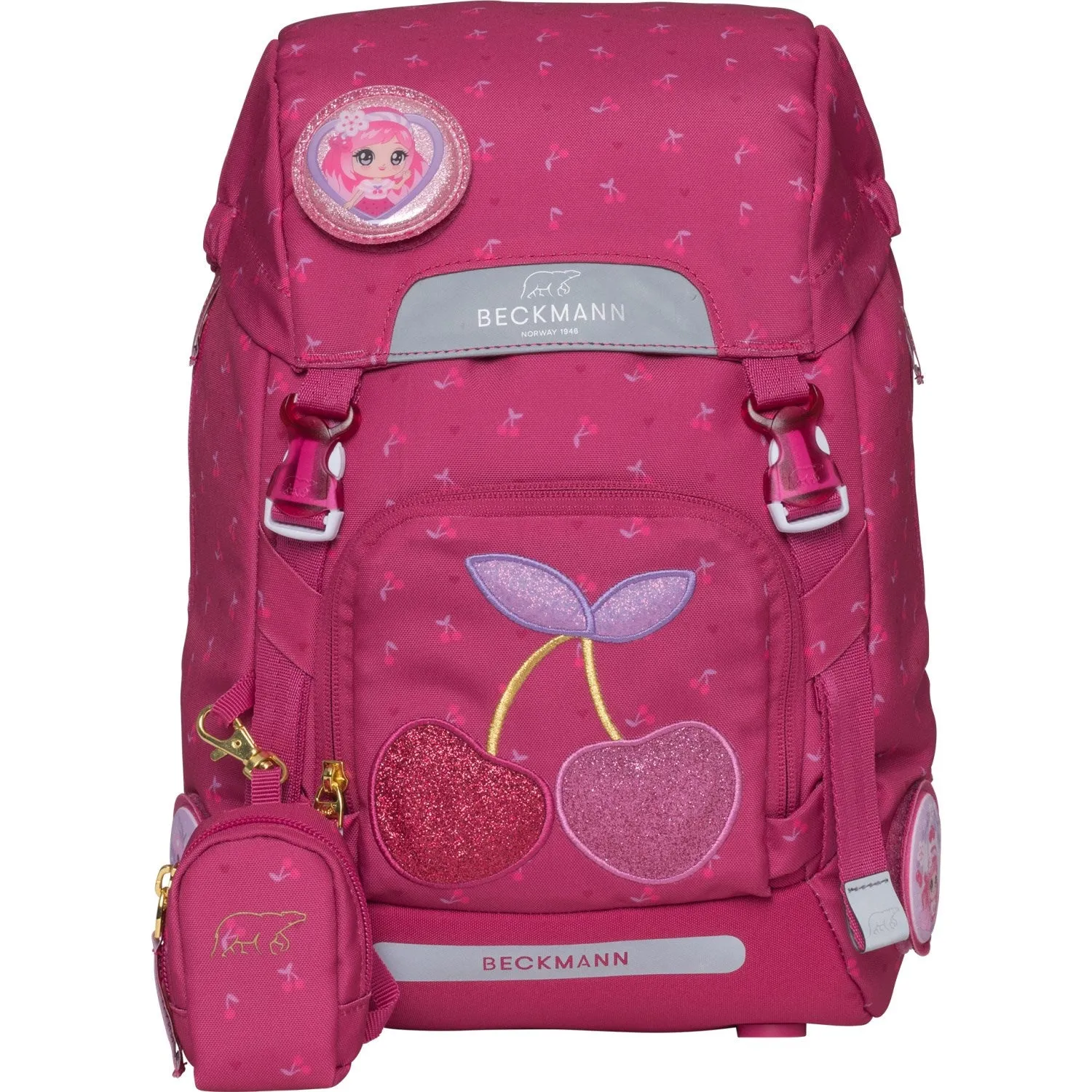 Beckmann Cherry Classic School Bag