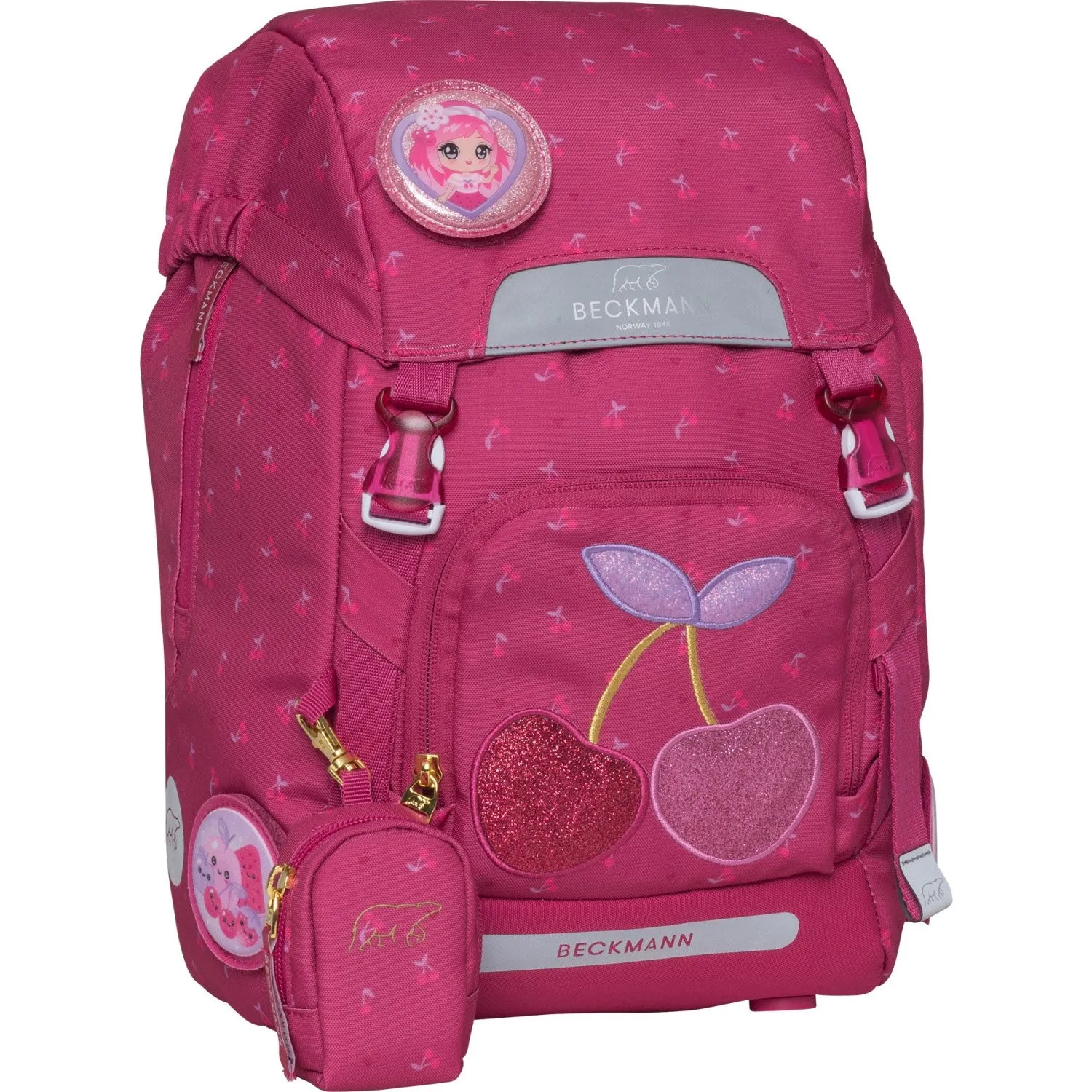 Beckmann Cherry Classic School Bag