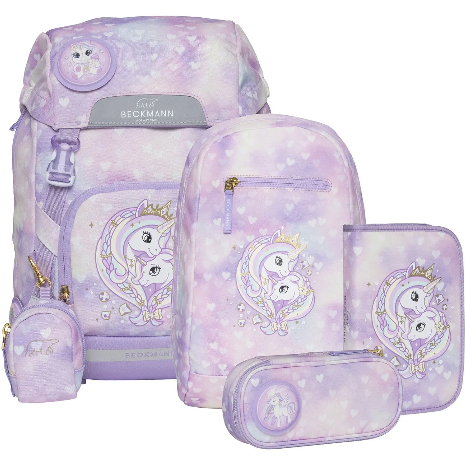 Beckmann Unicorn Princess Purple Classic Set
