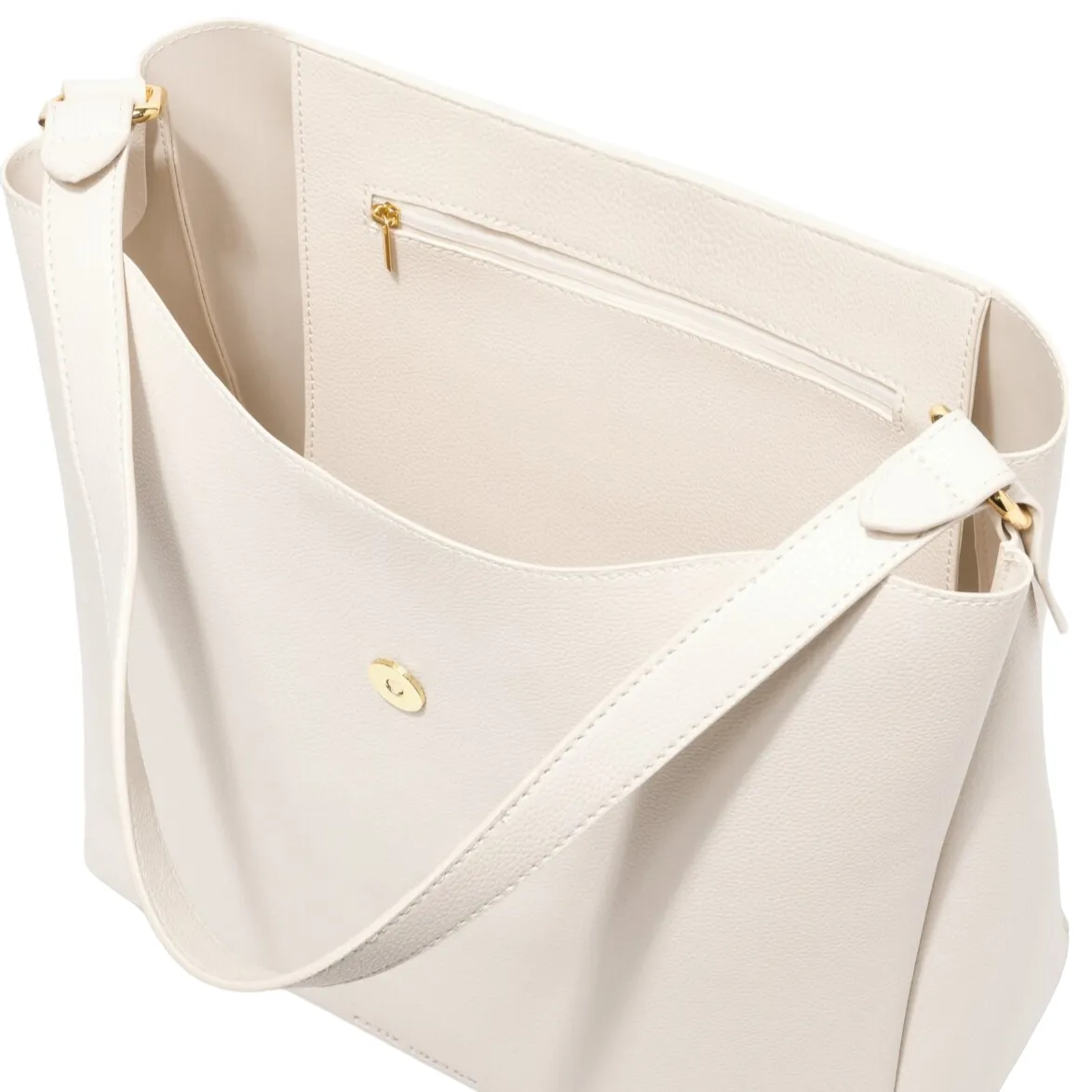 Blake Shoulder Bag | Off White | Large