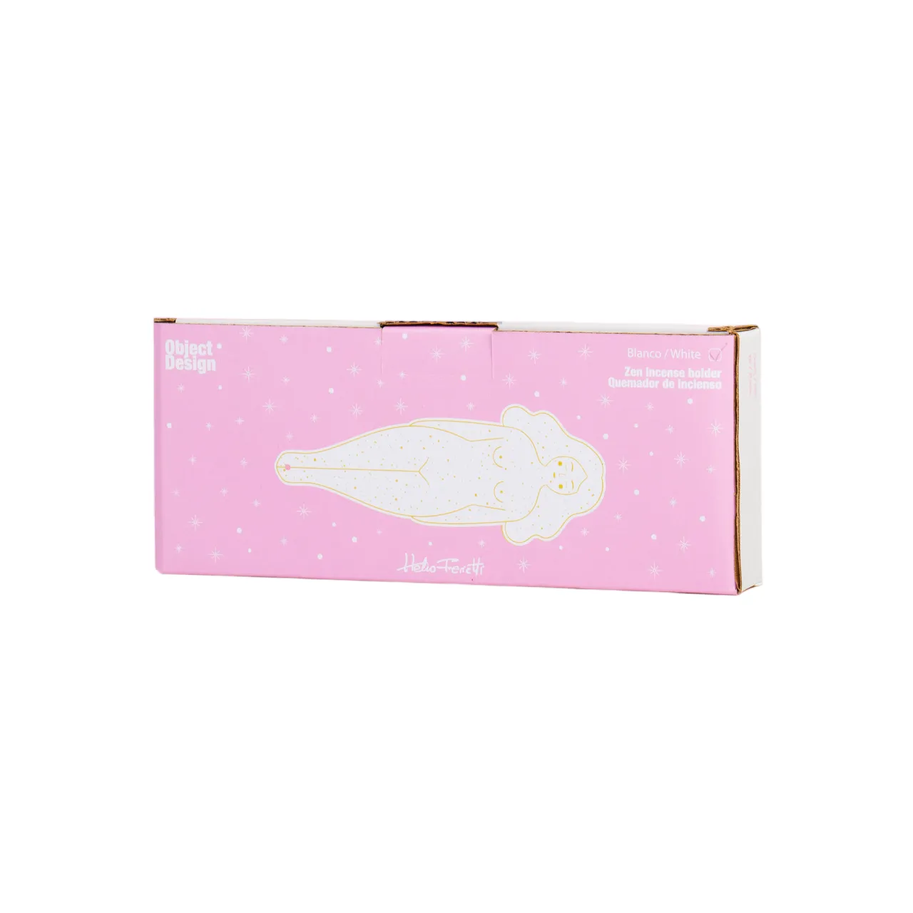 Body Shapes Incense Burner | White