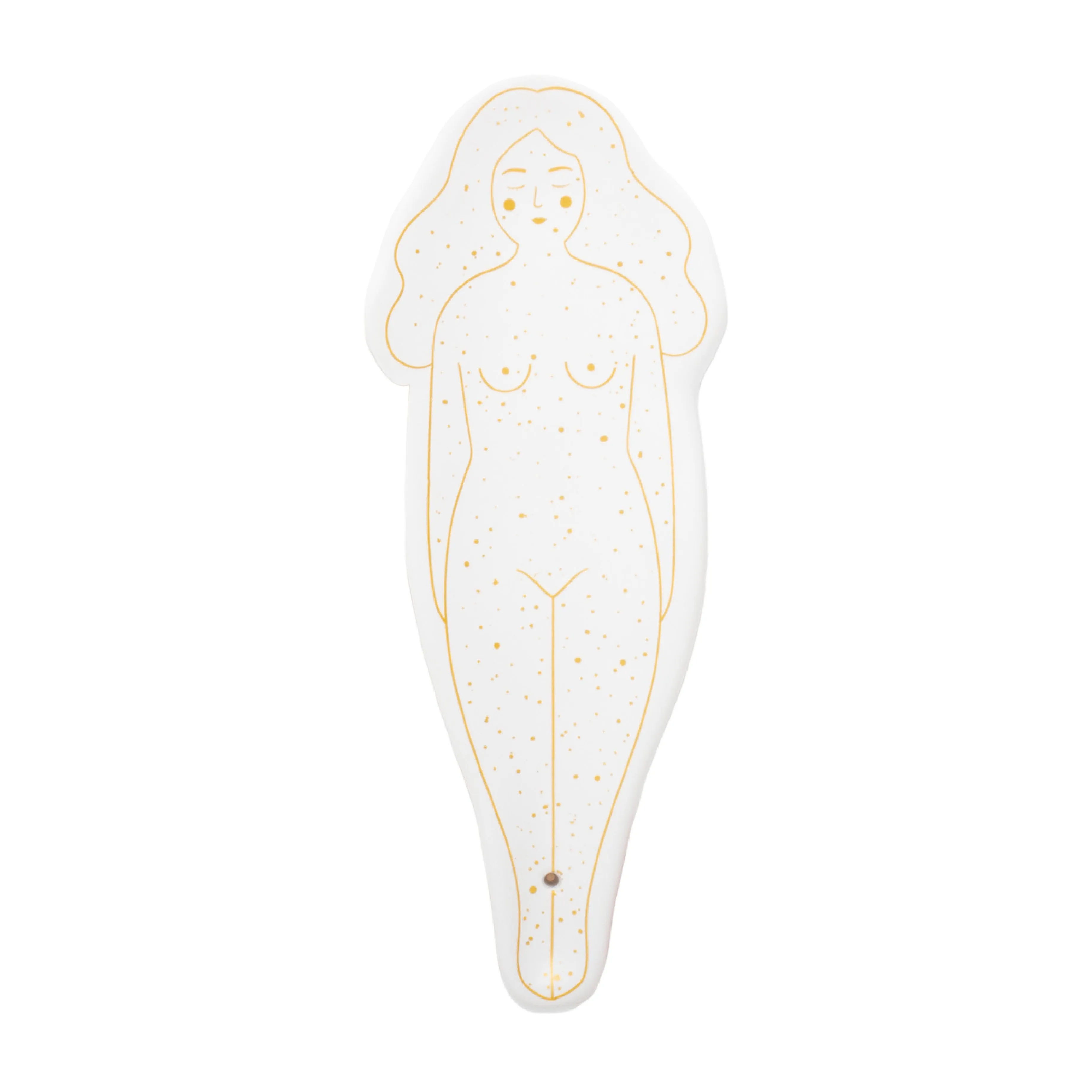 Body Shapes Incense Burner | White
