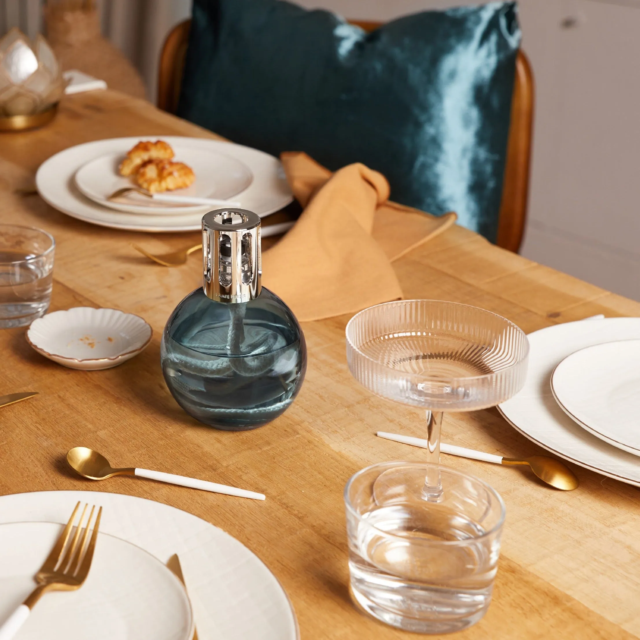 Boule Fragrance Lamp | Smoky Grey