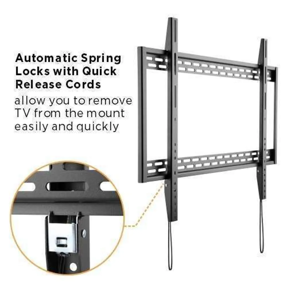 Brateck TV Wall Bracket Fixed Mount 60" - 100"