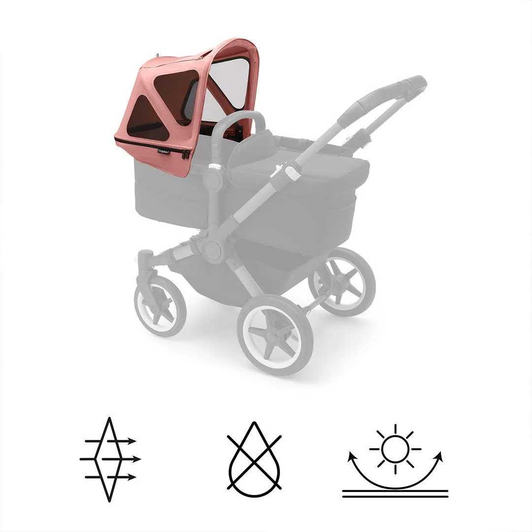 Bugaboo Donkey Breezy Sun Canopy - Morning Pink