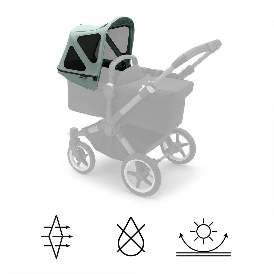 Bugaboo Donkey Breezy Sun Canopy - Pine Green