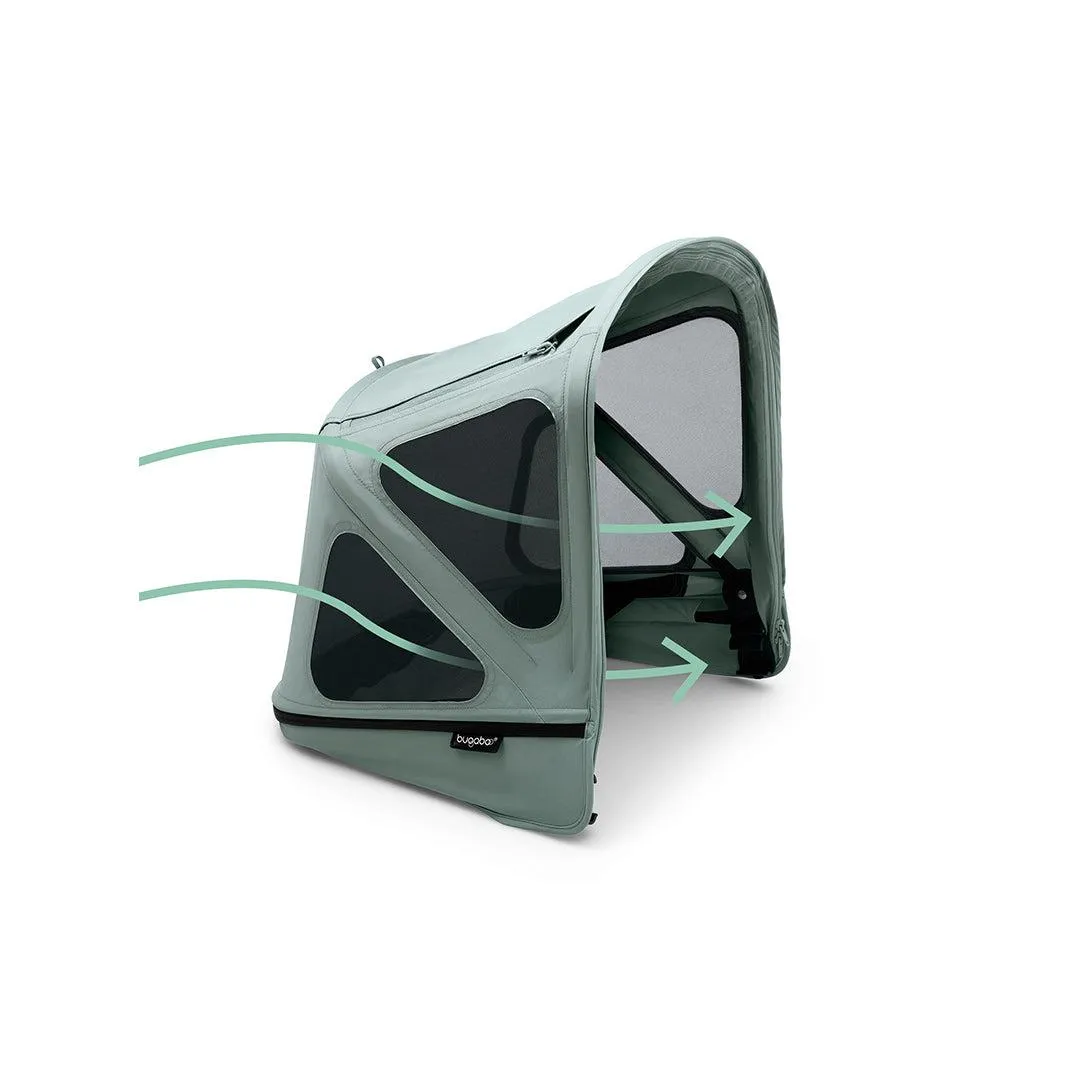 Bugaboo Donkey Breezy Sun Canopy - Pine Green