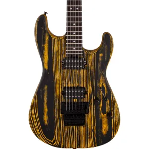 Charvel Pro-Mod San Dimas Style 1 HH FR E Ash - Ebony Fingerboard - Old Yella
