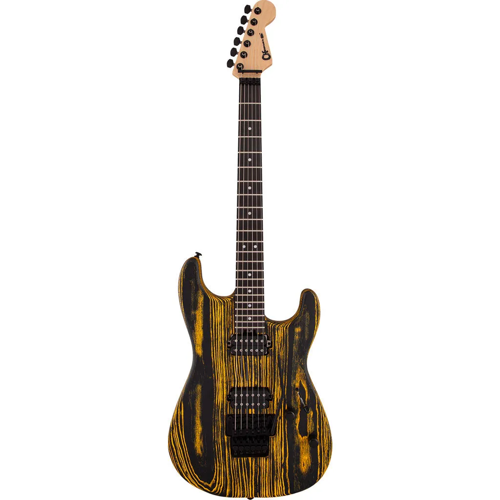 Charvel Pro-Mod San Dimas Style 1 HH FR E Ash - Ebony Fingerboard - Old Yella