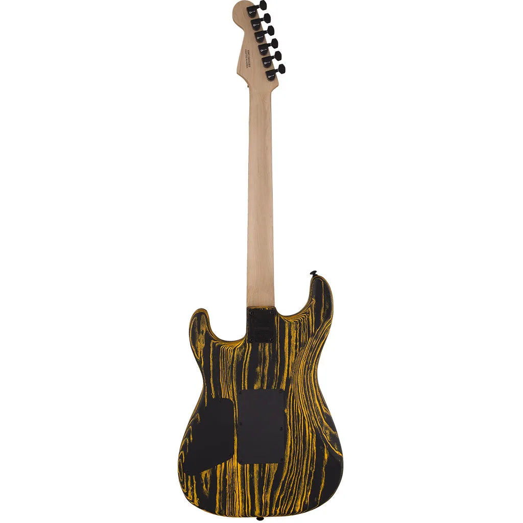 Charvel Pro-Mod San Dimas Style 1 HH FR E Ash - Ebony Fingerboard - Old Yella