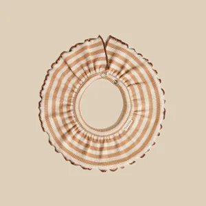 Claude & Co Bobbi Clay Stripe Collar - Clay