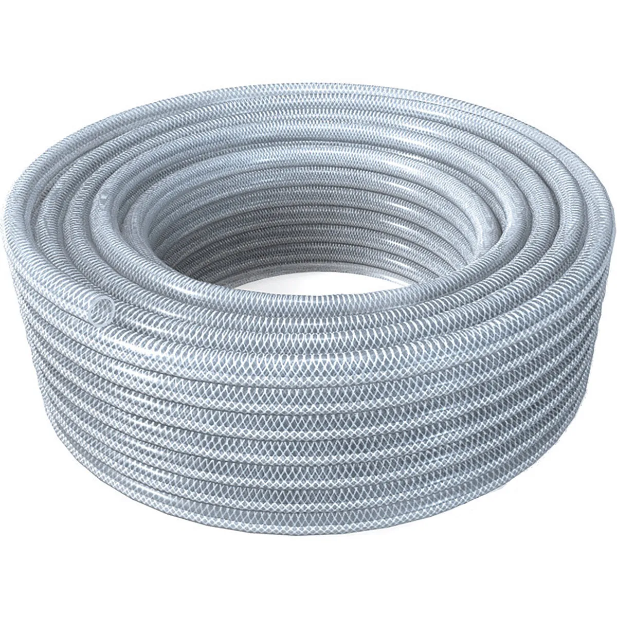 Clear Braid-Reinforced PVC Hose 32mm ID/40mm OD (12bar)