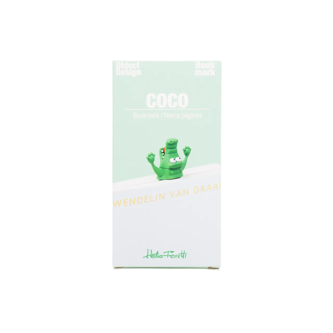Coco the Croc Bookmark | Green