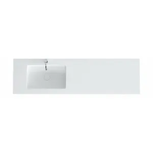 Copenhagen Bath Romsø Left Wash Basin, L160 Cm