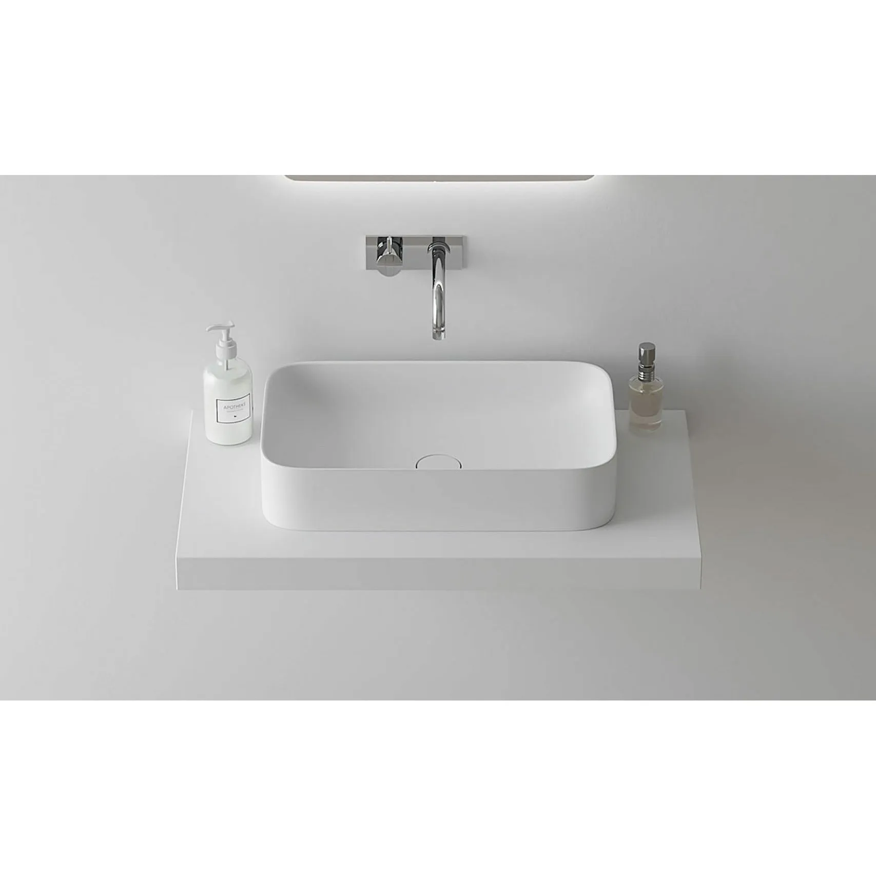 Copenhagen Bath Yuno Ta Wash Basin, L55 Cm