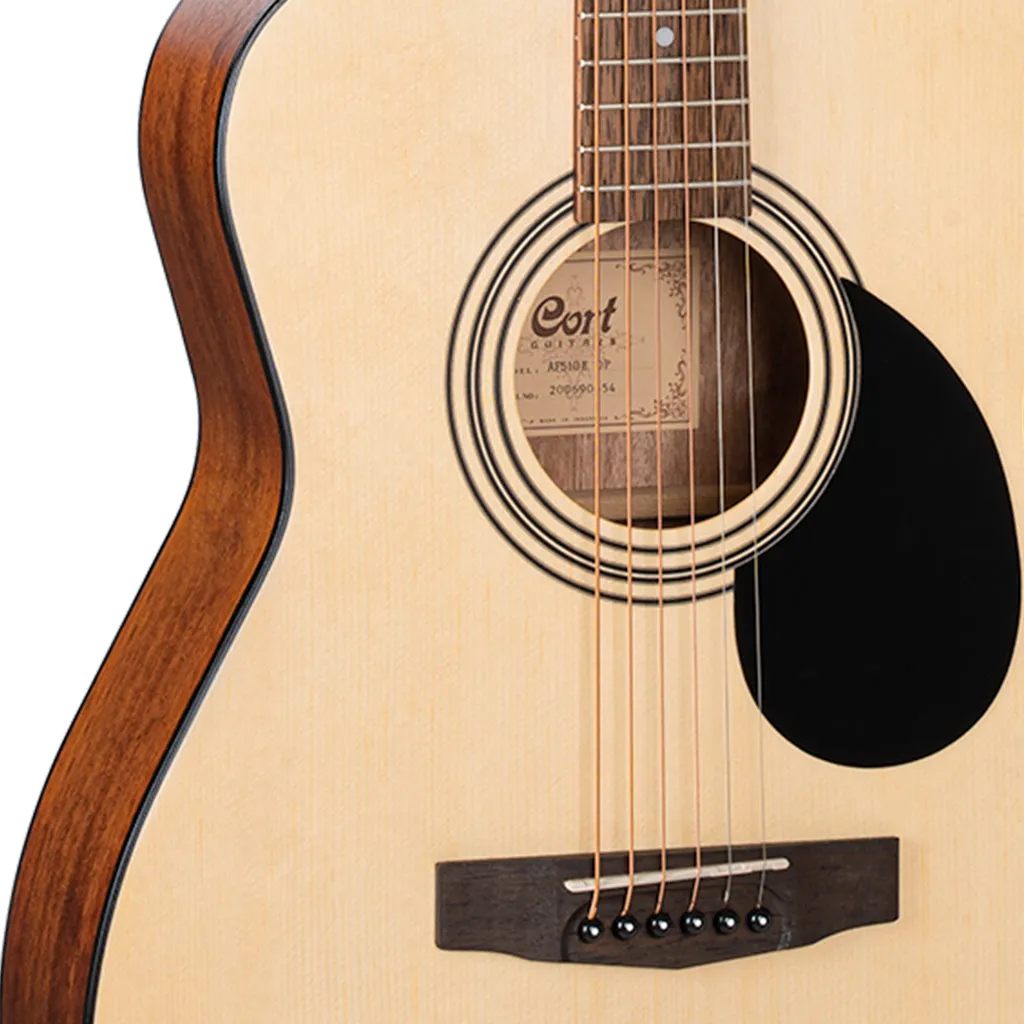 Cort AF510 Folk Guitar - Open Pore Natural Finish
