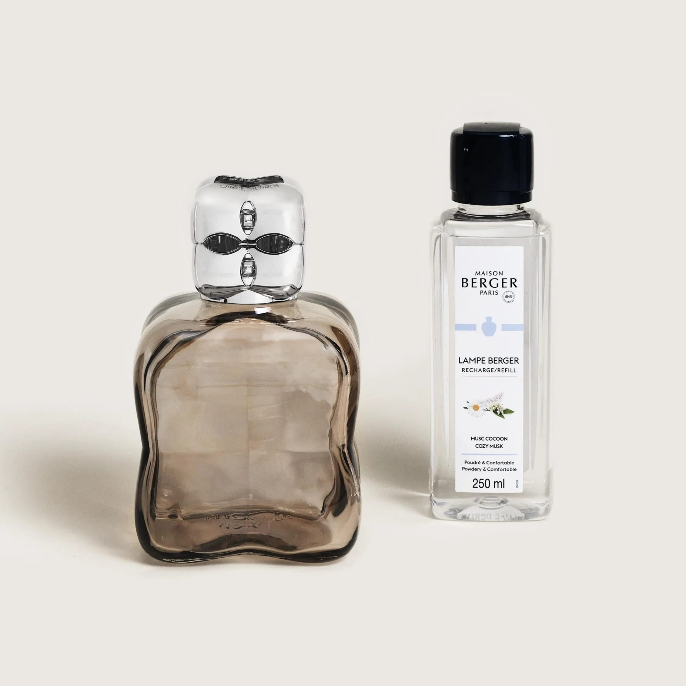 Cosy Fragrance Lamp Set | Cosy Musk | Brown