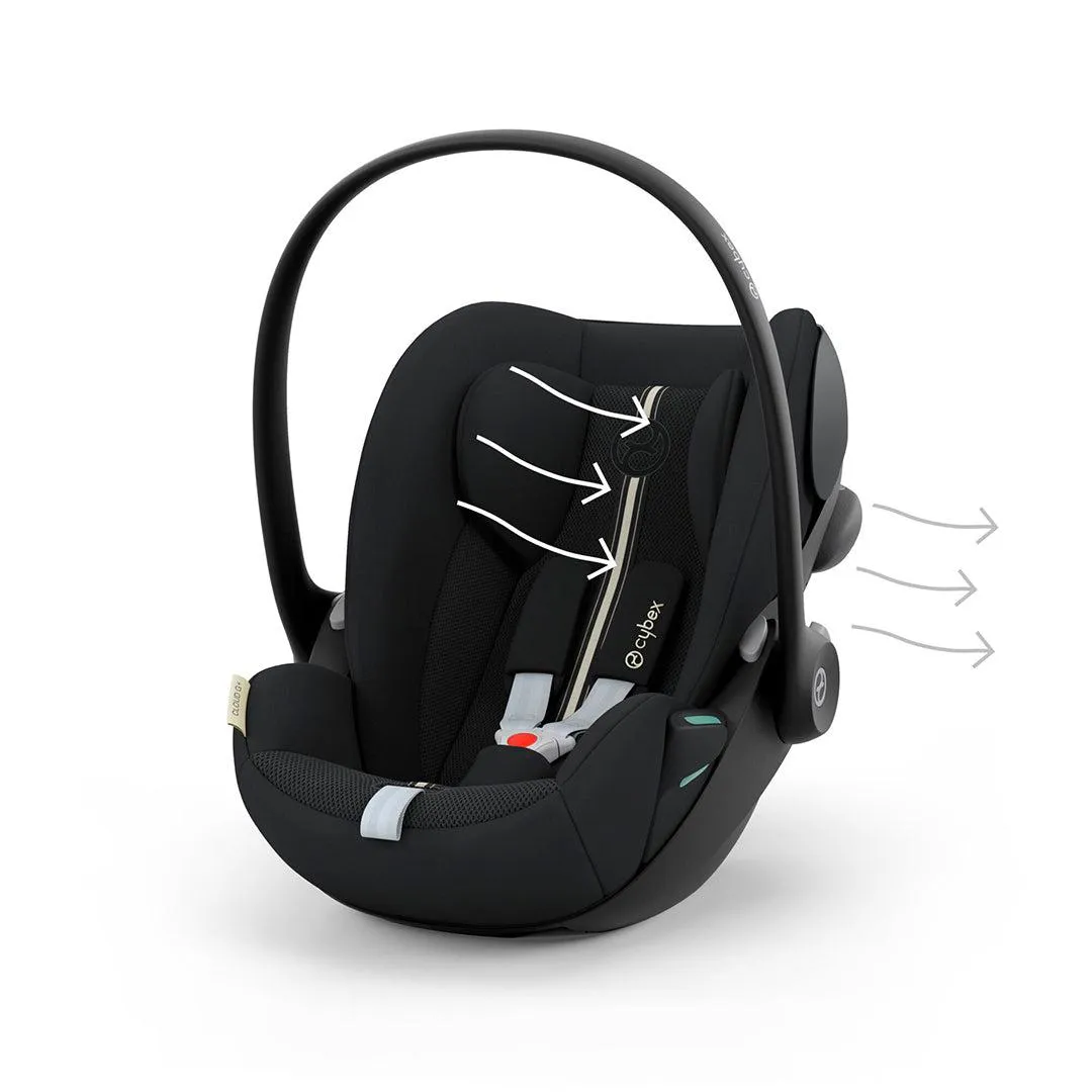 CYBEX Cloud G i-Size Plus Car Seat - Moon Black