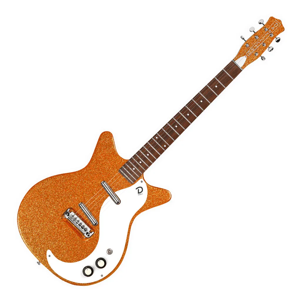 Danelectro '59M NOS  Orange Metal Flake