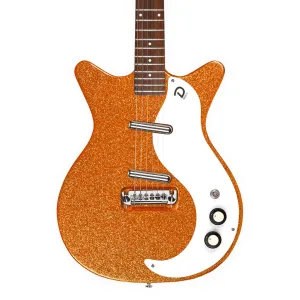 Danelectro '59M NOS  Orange Metal Flake