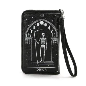 Death Tarot Card Wallet/Wristlet