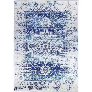 Decor Angelic Rug 200 x 290cm White Blue