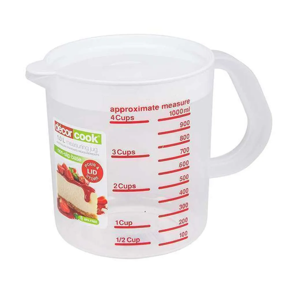 Decor Measuring Jug 1L PVC