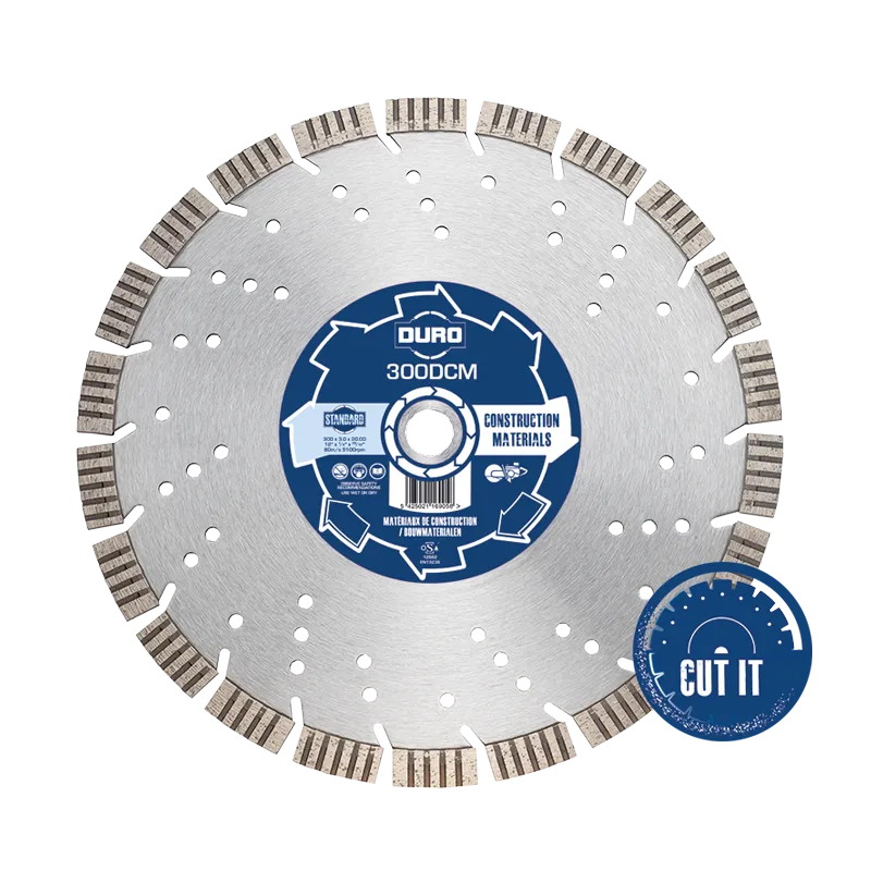 Duro DCM Construction Materials Diamond Blade