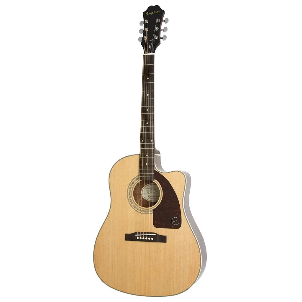 Epiphone J15 EC Deluxe Acoustic Guitar in Case - Natural