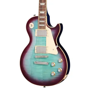 Epiphone Les Paul Standard 60s Figured Top with Premium Gig Bag - Blueberry
