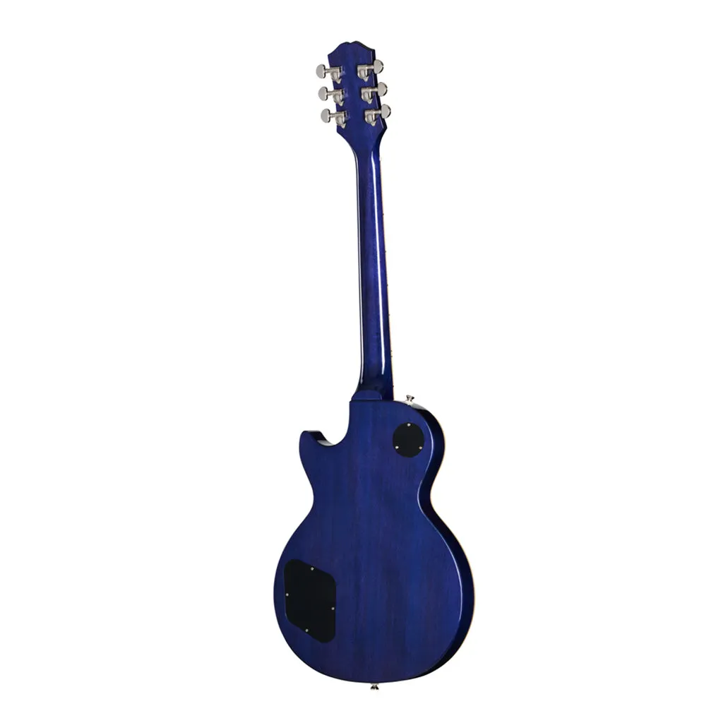 Epiphone Les Paul Standard 60s Figured Top with Premium Gig Bag - Blueberry