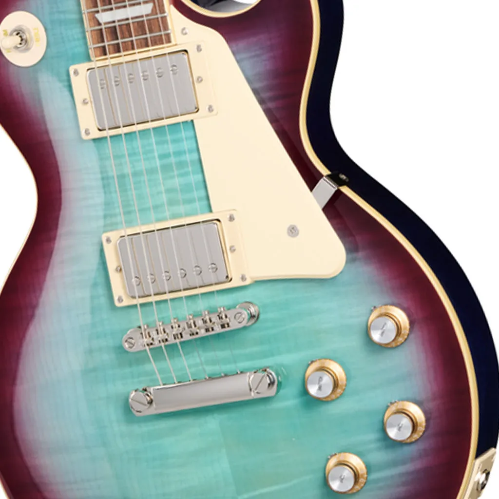 Epiphone Les Paul Standard 60s Figured Top with Premium Gig Bag - Blueberry